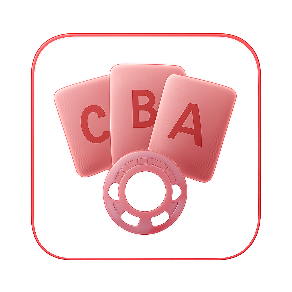 Icon representing the ABC Rummy installation guide.