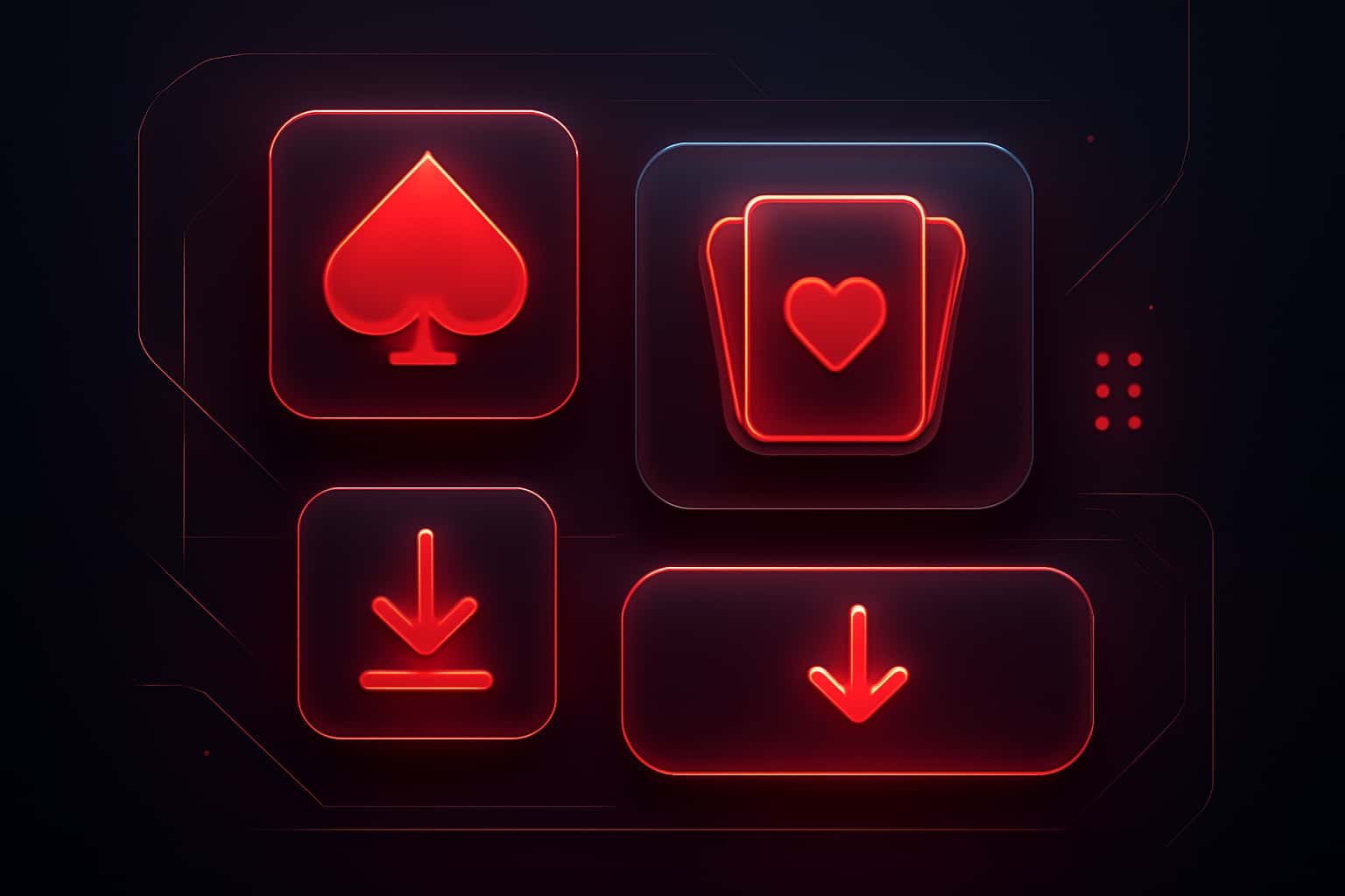 Futuristic landing page design