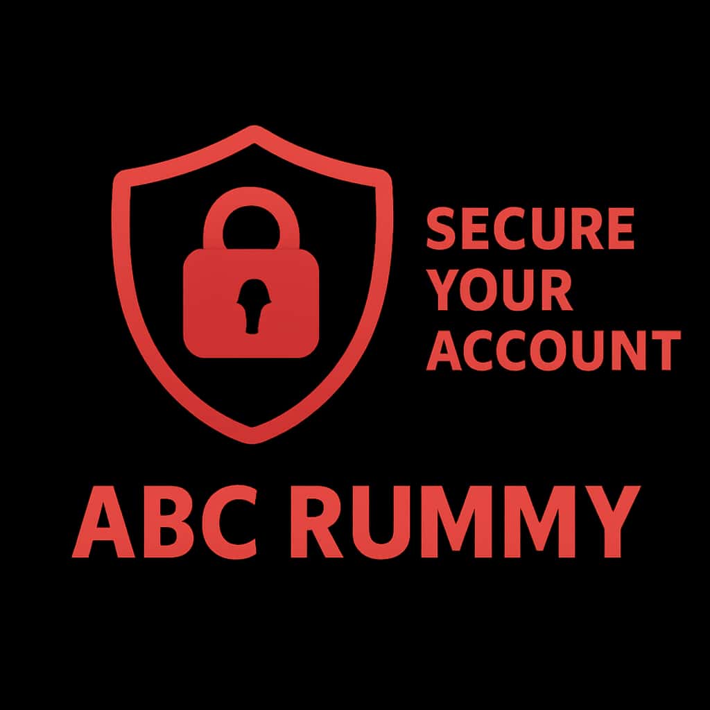 Icon representing account security for ABC Rummy.